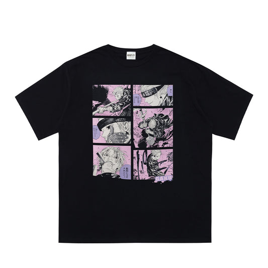 『SAKAMOTO DAYS』ビッグシルエットTシャツ　“VILLAINS”　楽
