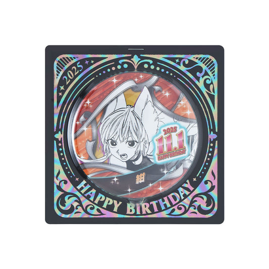 『怪物事変』バースデイ缶バッジ　紺