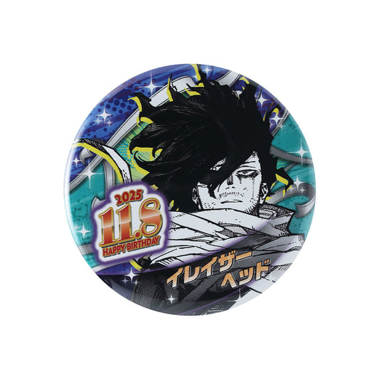 『僕のヒーローアカデミア』バースデイ缶バッジ　イレイザーヘッド