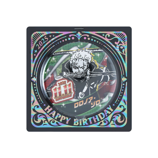 『ONE PIECE』バースデイ缶バッジ　ロロノア・ゾロ