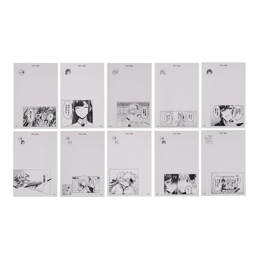 『鵺の陰陽師』メタリックポストカードコレクション　第1弾　（全10種／ランダム1種入り）