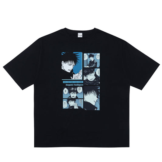 『呪術廻戦』ビッグシルエットTシャツ　“HEROES”　伏黒恵