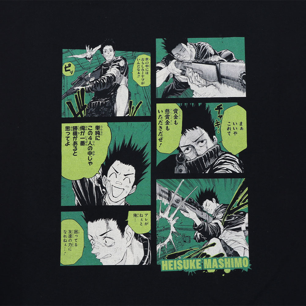 SAKAMOTO DAYS』ビッグシルエットTシャツ “HEROES” 眞霜平助 – JUMP