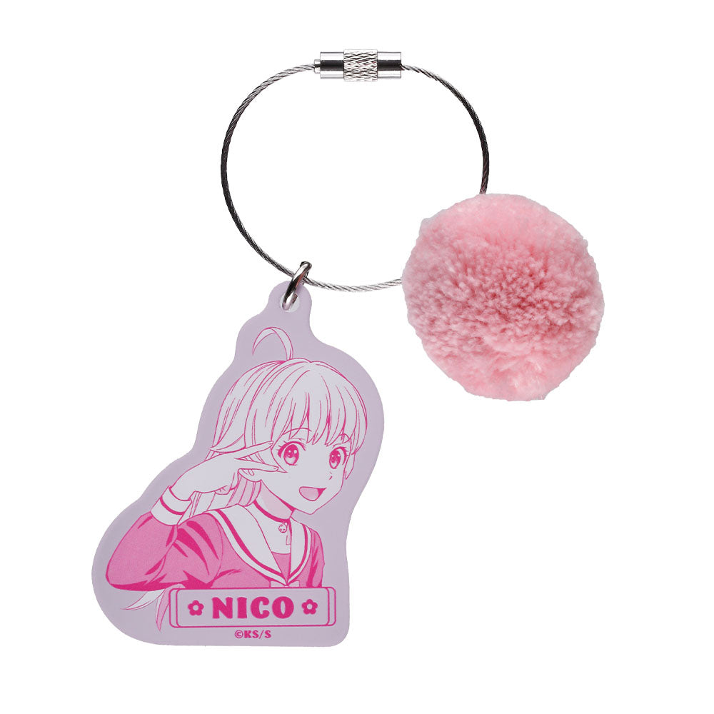『ウィッチウォッチ』ポンポンキーホルダー