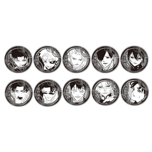 『カグラバチ』シルバー缶バッジコレクション　第1弾　（全10種／ランダム1種入り）