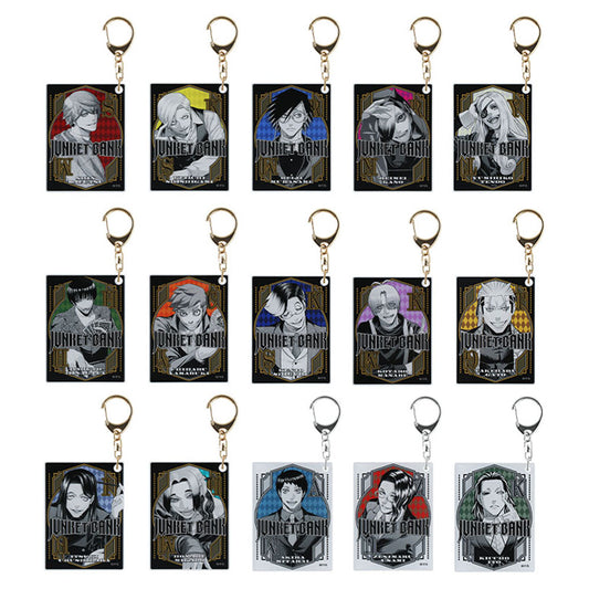 『ジャンケットバンク』トランプ風アクリルキーホルダーコレクション　第1弾　（全15種／ランダム1種入り）