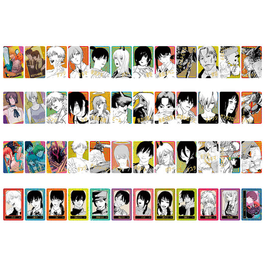 『チェンソーマン』箔押しクリアカードコレクション　12枚セット　第1弾　（全4組／ランダム1組入り）