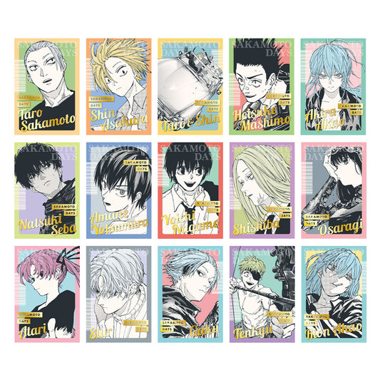 『SAKAMOTO DAYS』箔押しポストカードコレクション　第1弾　（全15種／ランダム1種入り）