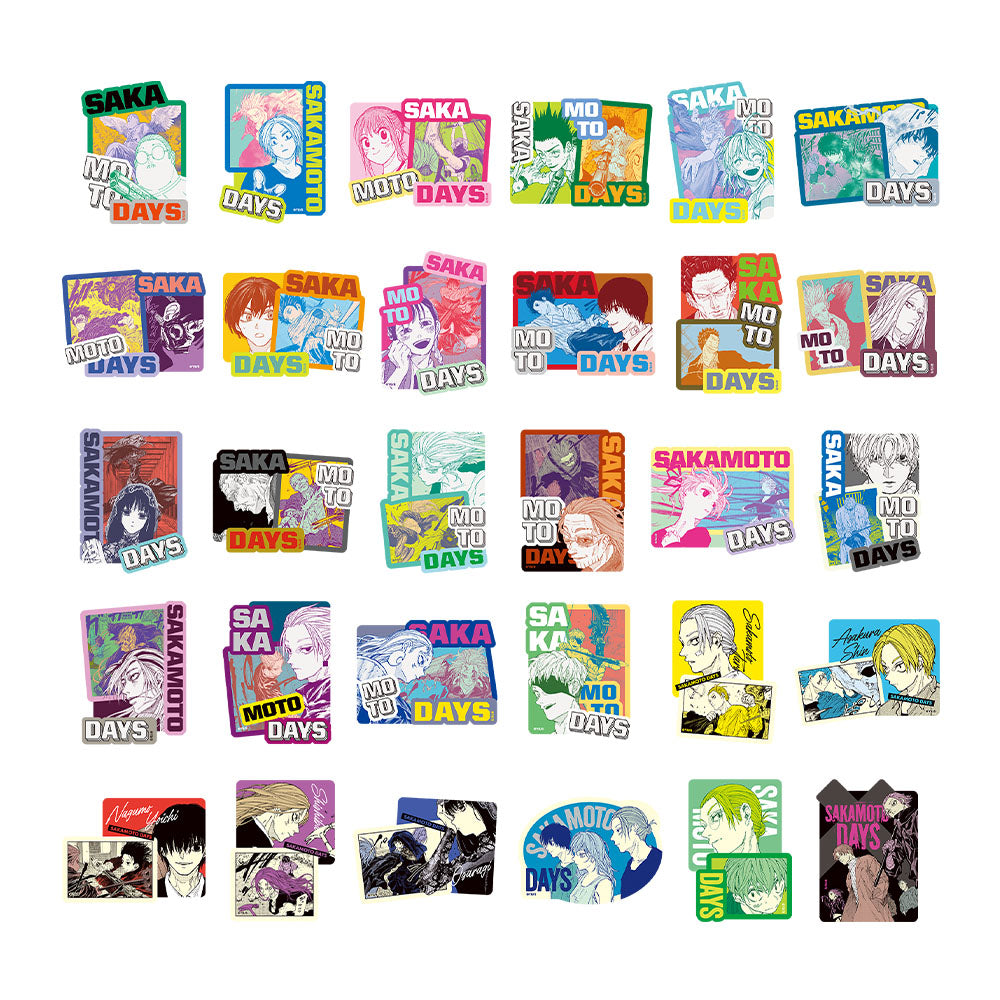 『SAKAMOTO DAYS』ダイカットステッカーコレクション　第1弾　（全30種／ランダム2種入り）