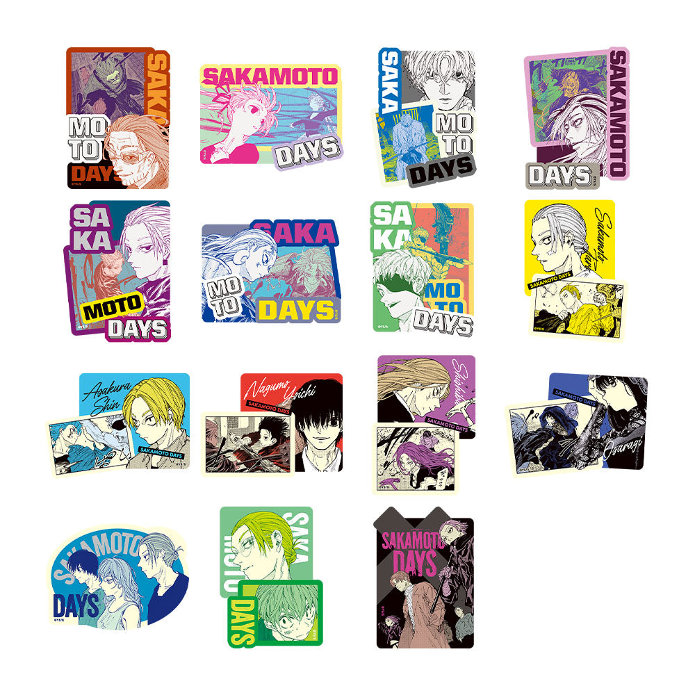 SAKAMOTO DAYS フレークステッカー30枚 SAKAMOTO DAYS』ダイカットステッカーコレクション 第1弾 （全30種