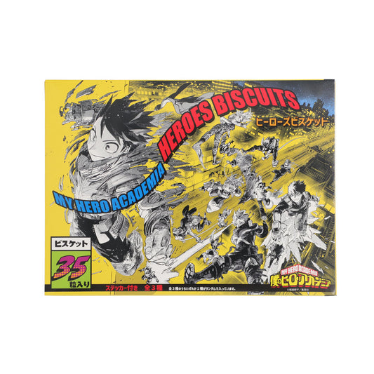 『僕のヒーローアカデミア』ヒーローズファイルビスケット　アイシングビスケット35粒入り　特製ステッカー付き　（全3種／ランダム1種入り）【先行販売】