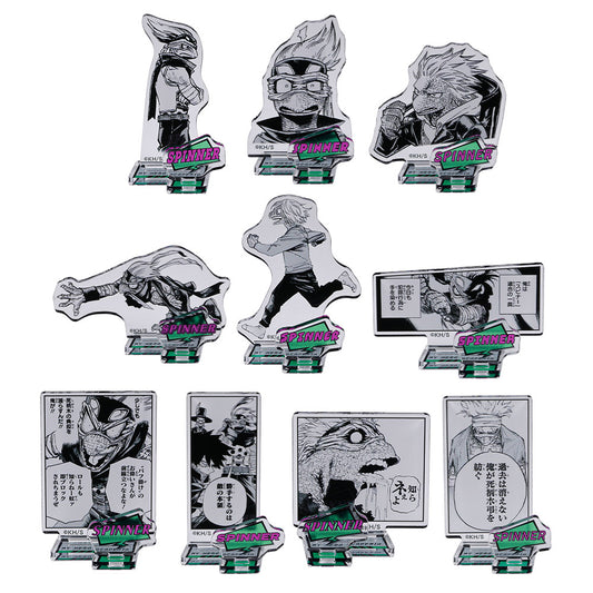 『僕のヒーローアカデミア』アクリルフィギュアコレクション“VILLAINS”　スピナー　（全10種／ランダム1種入り）