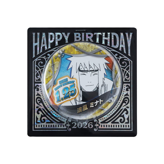 バースデー缶バッジ 予約商品】Anniversary/Birthdayイラスト2022-2023 グリッター缶バッジ