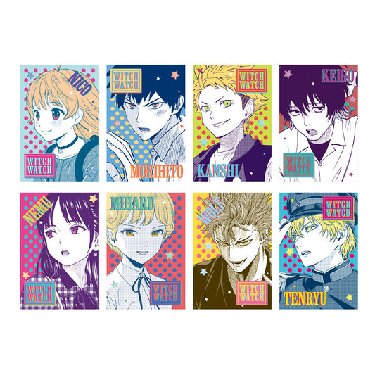『ウィッチウォッチ』メタリックポストカードコレクション　第1弾　（全8種／ランダム1種入り）