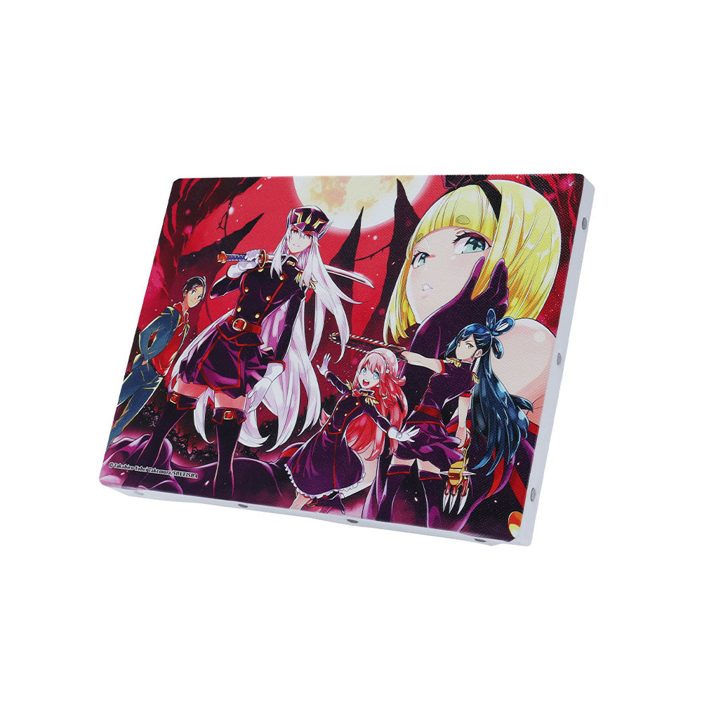 『魔都精兵のスレイブ』フルカラーアートボード　第1話カラーページ［JUMP ART BOARD GALLERY］