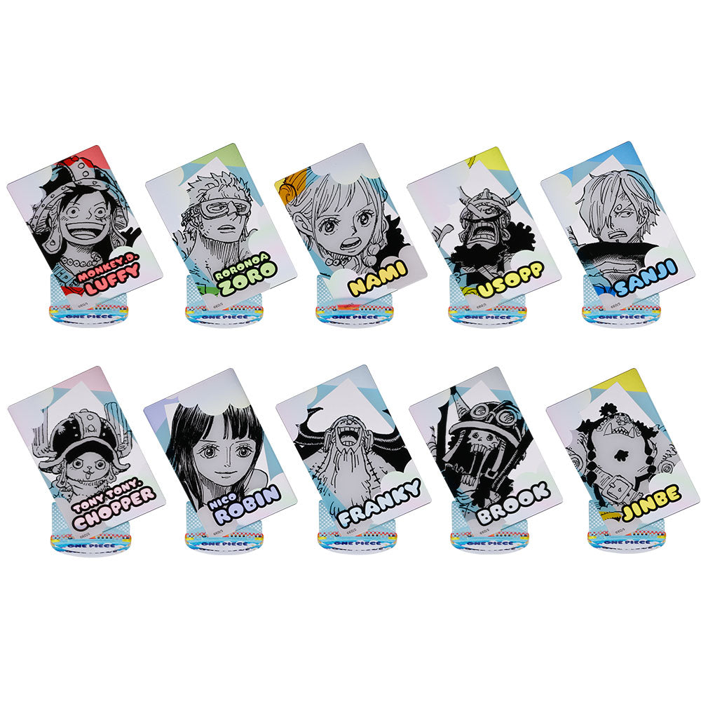 『ONE PIECE』スタンディングクリアカードコレクション　第1弾　（全10種／ランダム1種入り）【先行販売】