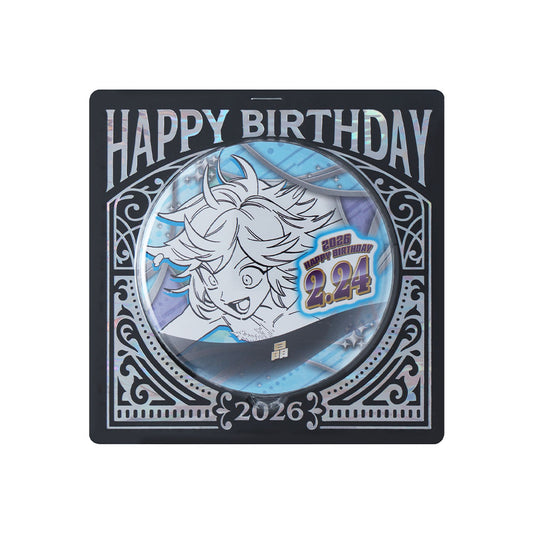 『怪物事変』バースデイ缶バッジ　晶