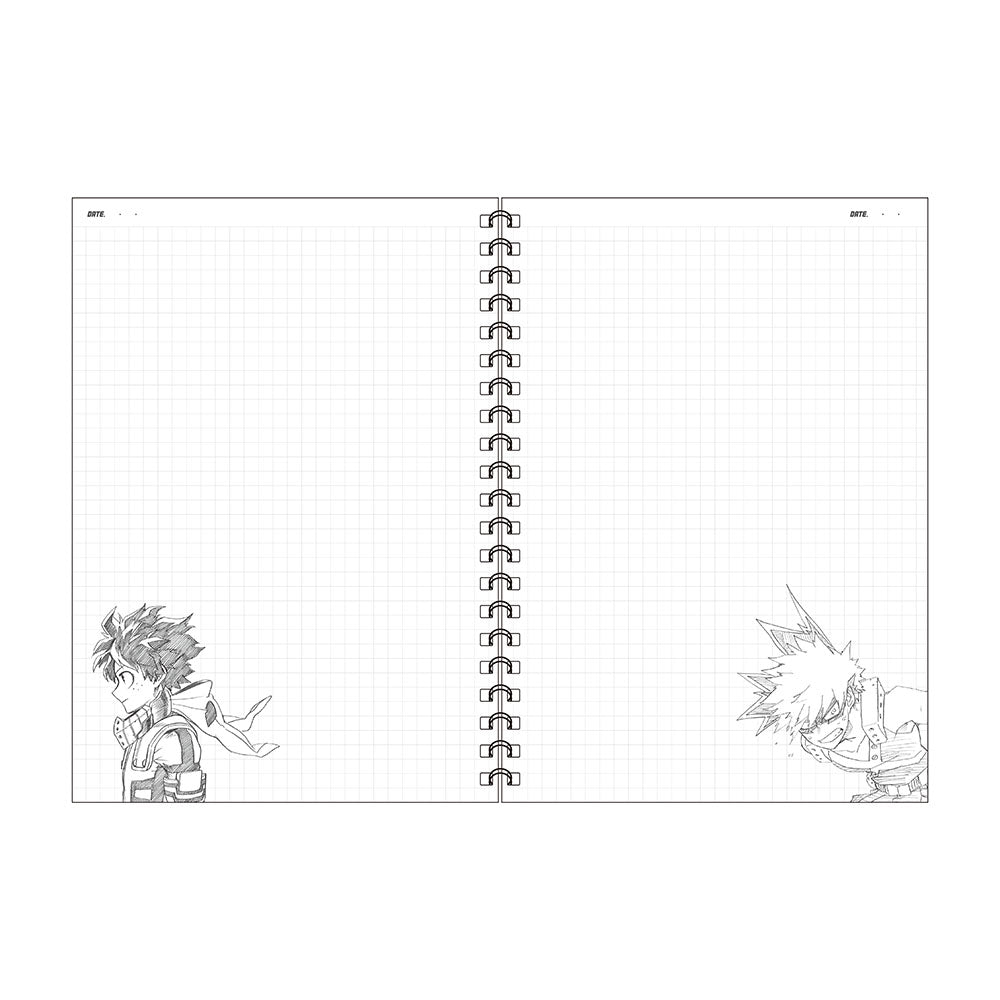 『僕のヒーローアカデミア』アメコミ風リングノート　学生たち