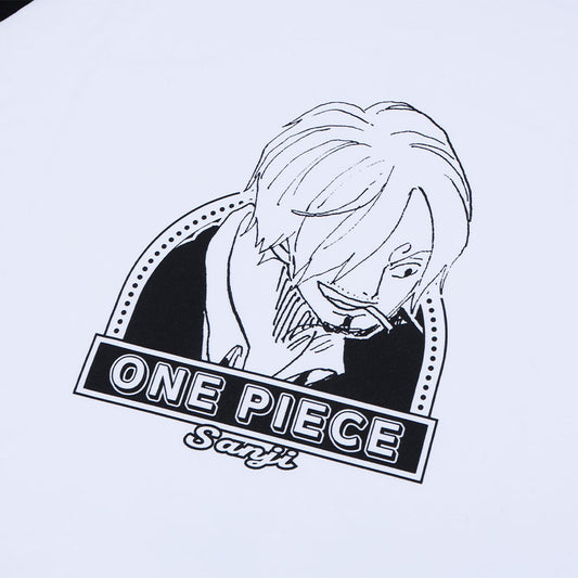 『ONE PIECE』ラグランTシャツ　“HEROES”　サンジ