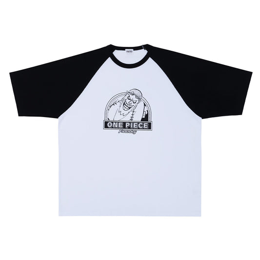 『ONE PIECE』ラグランTシャツ　“HEROES”　フランキー
