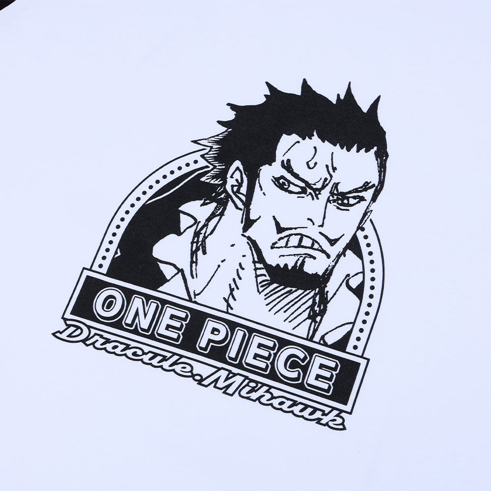 『ONE PIECE』ラグランTシャツ　“HEROES”　ジュラキュール・ミホーク