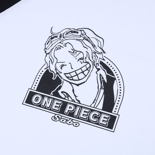 『ONE PIECE』ラグランTシャツ　“HEROES”　サボ