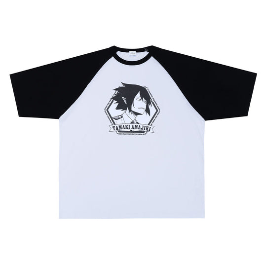 『僕のヒーローアカデミア』ラグランTシャツ　“HEROES”　天喰環