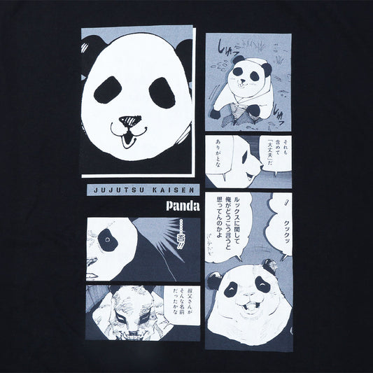 『呪術廻戦』ビッグシルエットTシャツ　“HEROES”　パンダ