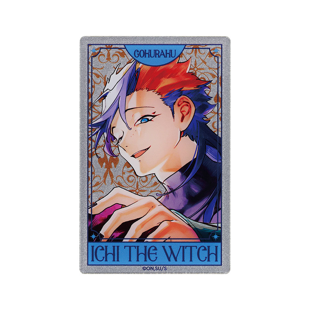 『魔男のイチ』メタリックアクリルカード　ゴクラク