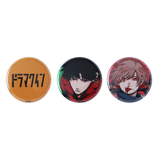 『ドラマクイン』mini缶バッジ3個セット