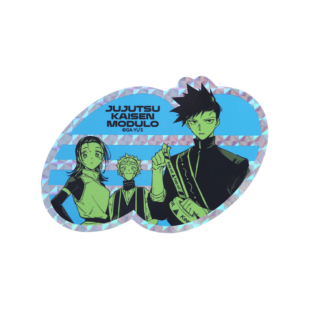 『呪術廻戦≡』オーロラシャインステッカー（100×100mm以内変形サイズ）