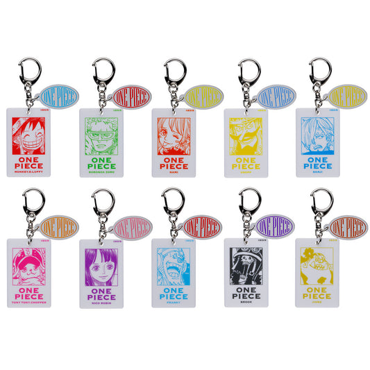 『ONE PIECE』ホワイトアクリルキーホルダーコレクション　第1弾（全10種／ランダム1種入り）