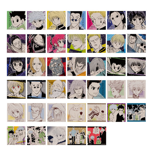 『HUNTER×HUNTER』スクエアステッカーコレクション　第1弾（全40種／ランダム4種入り）