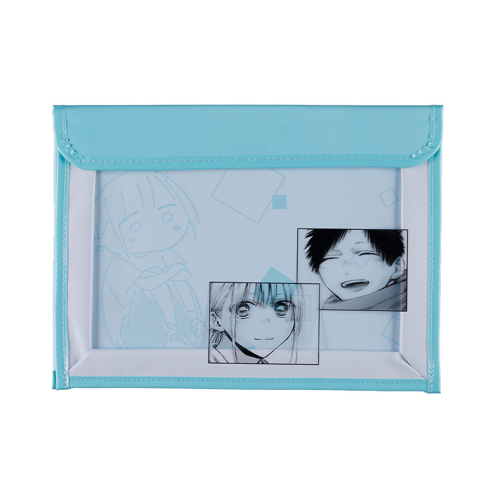 『アオのハコ』マルチフラットポーチ