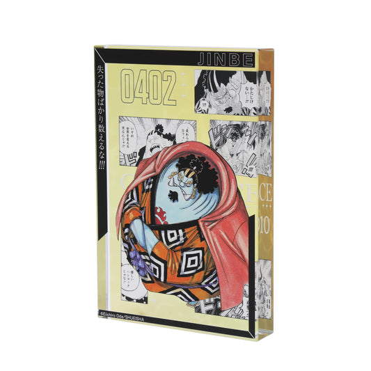 『ONE PIECE』アクリルブロック　“HEROES”　ジンベエ