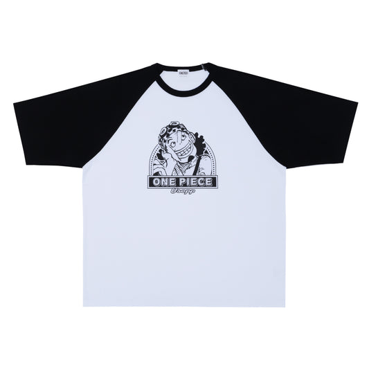 『ONE PIECE』ラグランTシャツ　“HEROES”　ウソップ