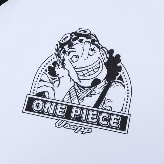 『ONE PIECE』ラグランTシャツ　“HEROES”　ウソップ