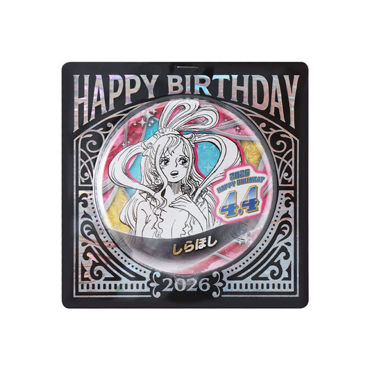 『ONE PIECE』バースデイ缶バッジ　しらほし