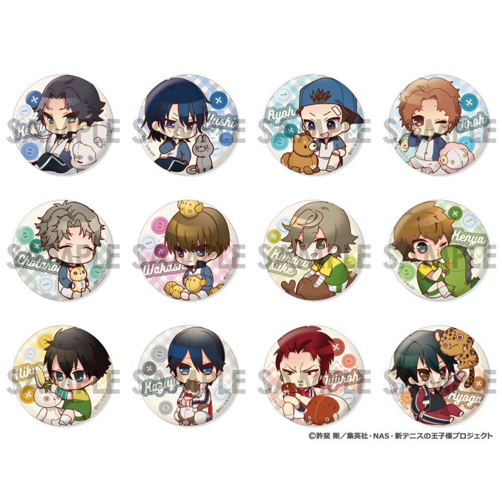 【JUMP SHOP限定】新テニスの王子様 トレーディング缶バッジ～動物と王子様～ Vol.2