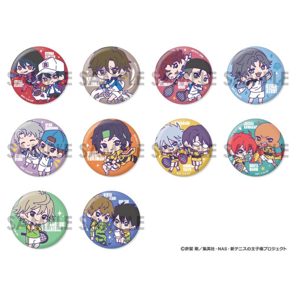 【JUMP SHOP限定】新テニスの王子様 わちゃっと！トレーディング缶バッジ 第2弾