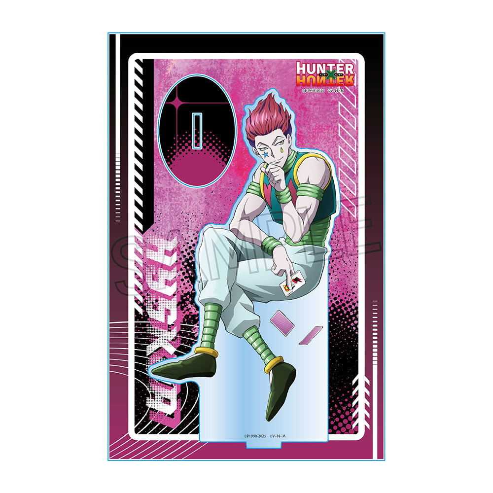 HUNTER×HUNTER アクリルスタンド L -背中合わせ- ヒソカ – JUMP SHOP