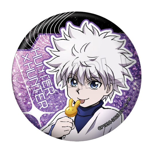 HUNTER×HUNTER　グリッター缶バッジ　vol.6　キルア