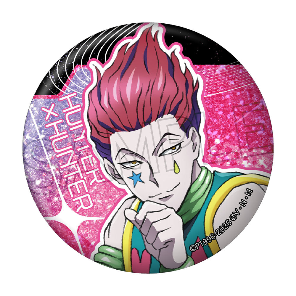 HUNTER×HUNTER　グリッター缶バッジ　vol.6　ヒソカ