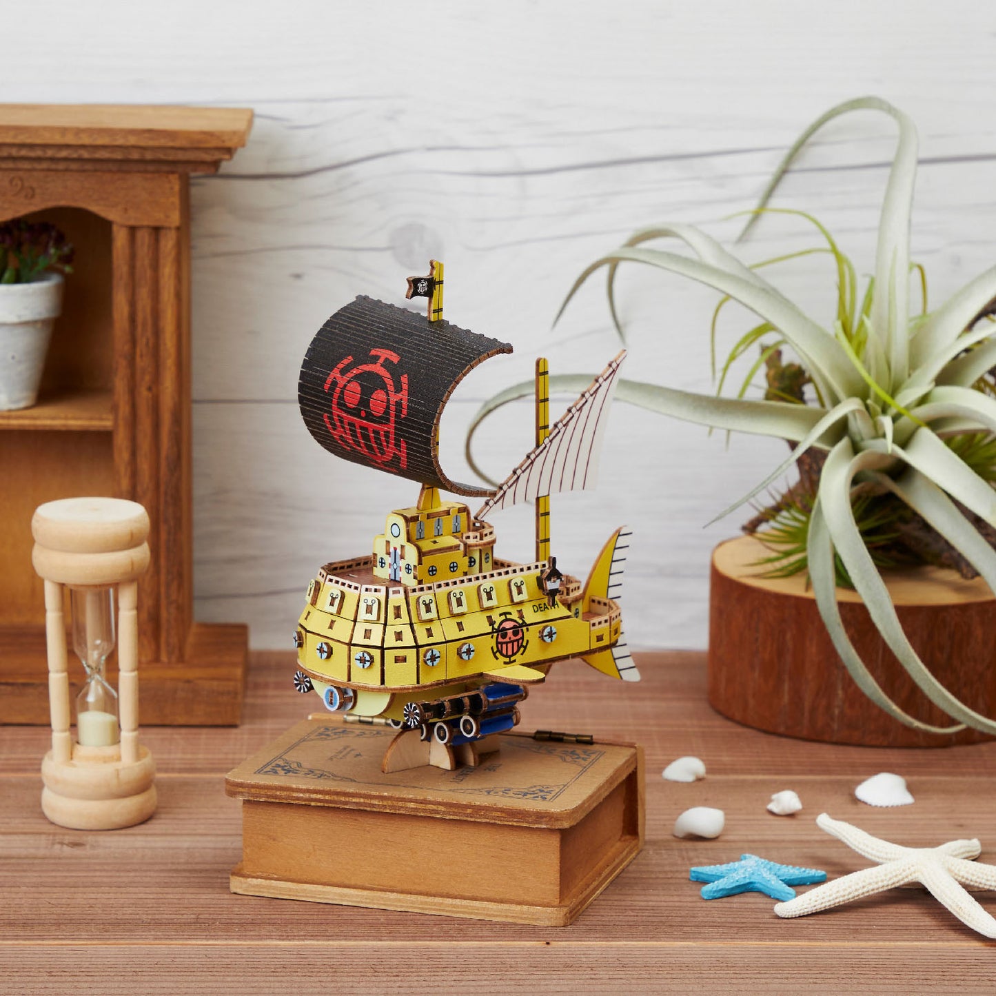 Wooden Art ki-gu-mi　ワンピース　トラファルガー・ローの潜水艦