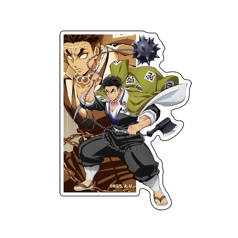 アニメ「鬼滅の刃」 ダイカットステッカー 悲鳴嶼行冥