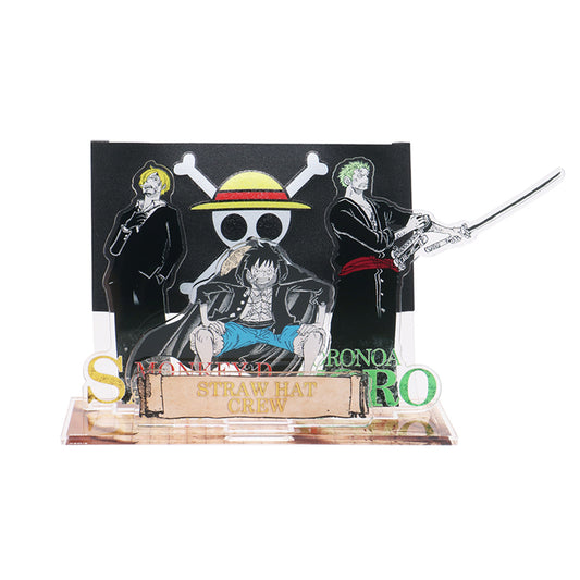 『ONE PIECE』海賊旗アクリルスタンド　ルフィ＆ゾロ＆サンジ