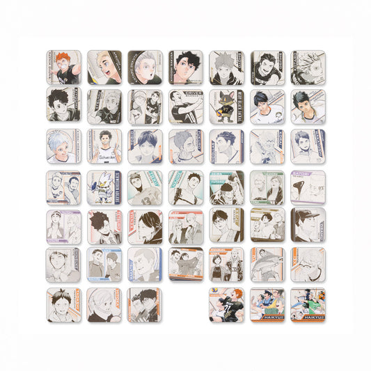 【JAS】『ハイキュー!!』アートコースター(R) 　第4弾 BOX（全45種＋BOX特典3種入り）