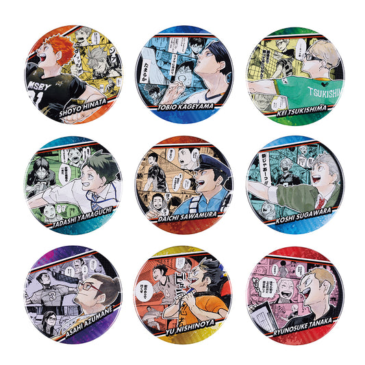 『ハイキュー!!』コレクション缶バッジ　”MEMORIES”　第2弾（全9種／ランダム1種入り）