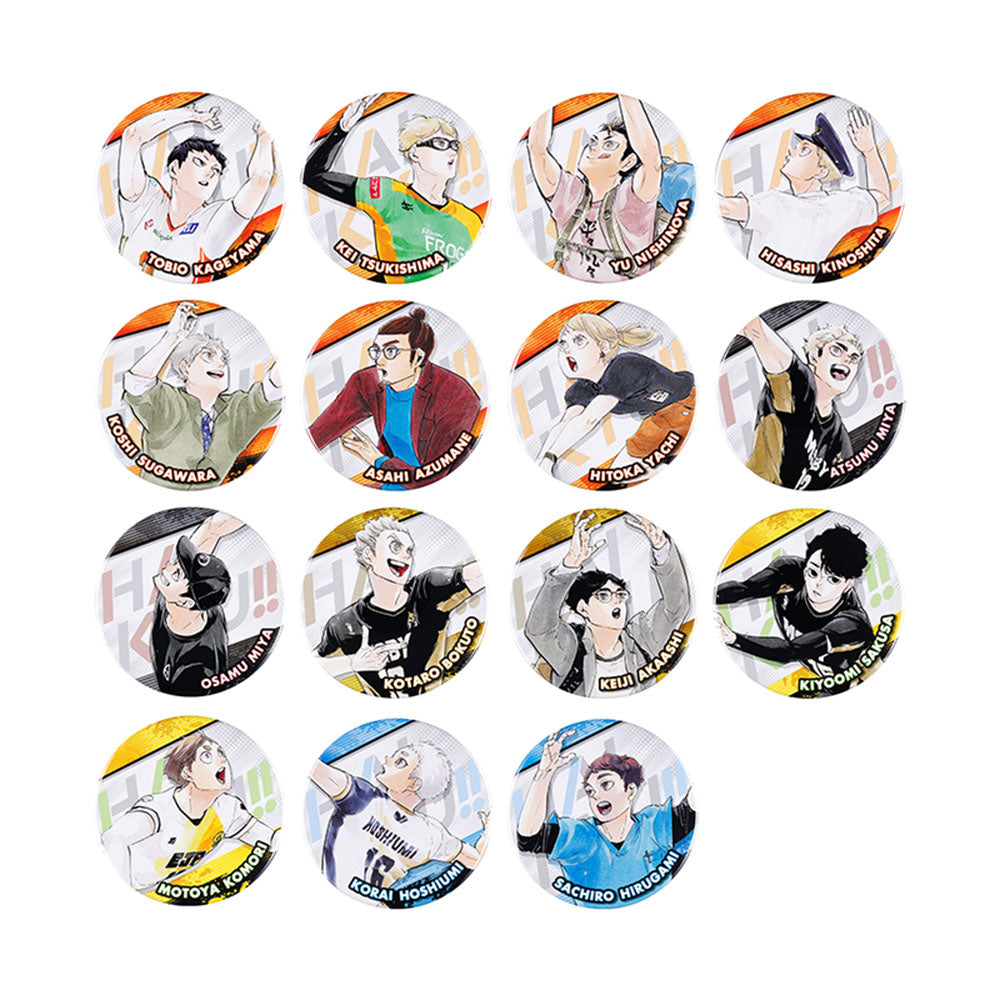【JAS】『ハイキュー!!』コレクション缶バッジ 球-10周年Ver.-(全15種/ランダム1種入り)