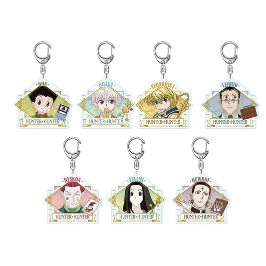 HUNTER×HUNTER　ヴィンテージシリーズ　アクリルキーホルダー　レオリオ